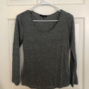 Long sleeve grey shirt